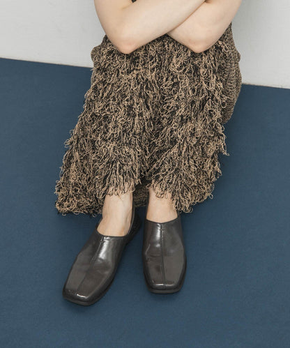 中縫方頭樂福鞋