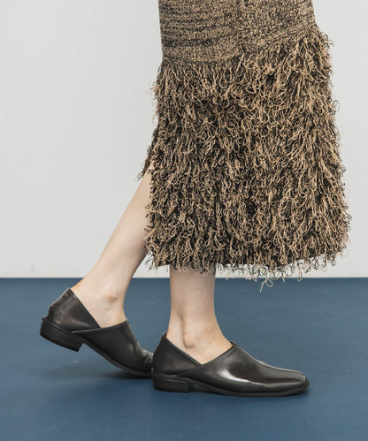 中縫方頭樂福鞋