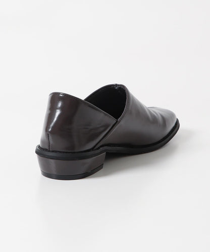 中縫方頭樂福鞋