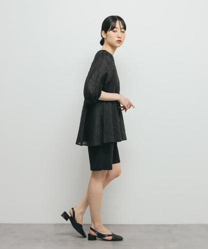 拼接線條透視感襯衫