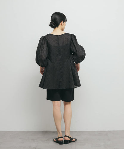 拼接線條透視感襯衫