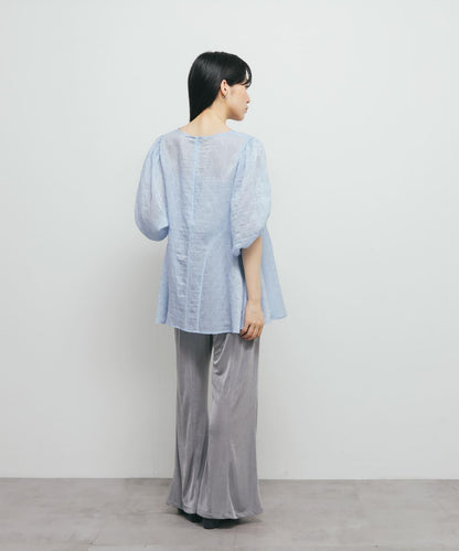 拼接線條透視感襯衫