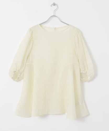 拼接線條透視感襯衫