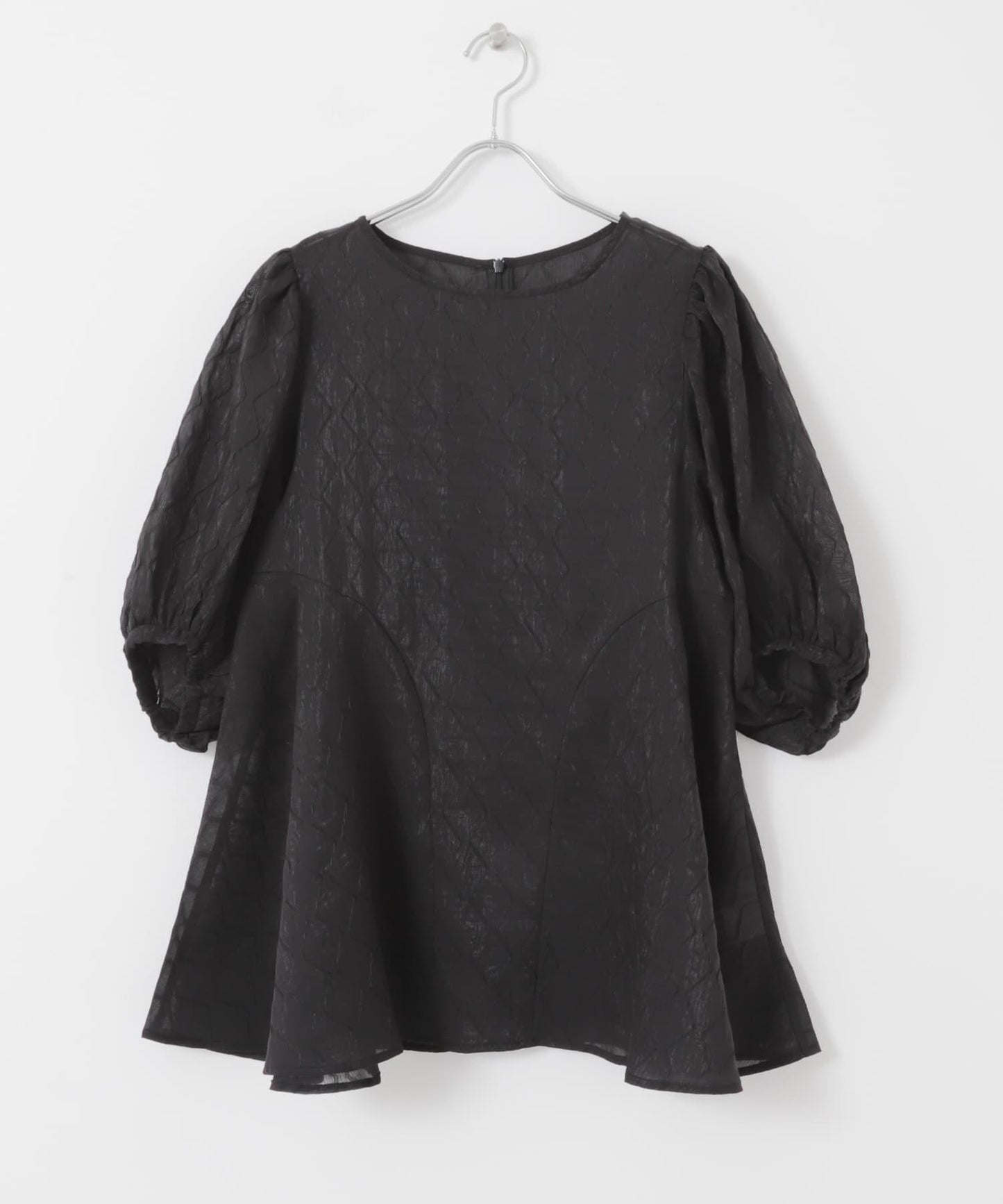 拼接線條透視感襯衫