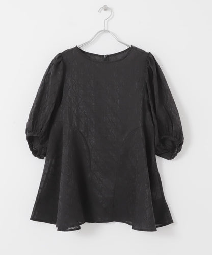 拼接線條透視感襯衫