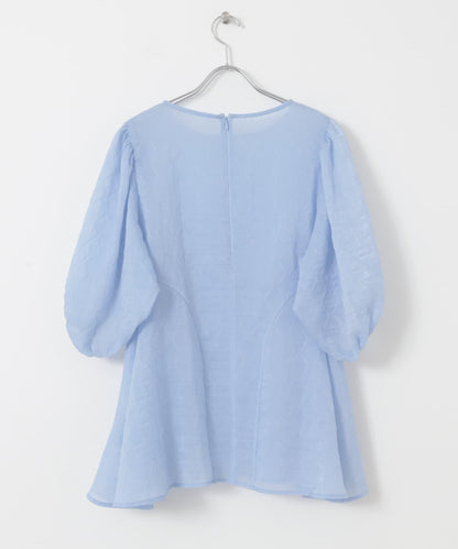 拼接線條透視感襯衫