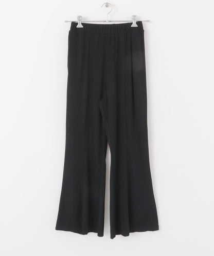 亮面易穿喇叭褲