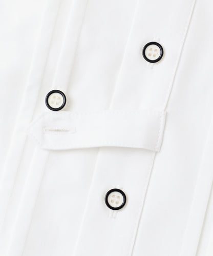 設計感翻領短袖襯衫