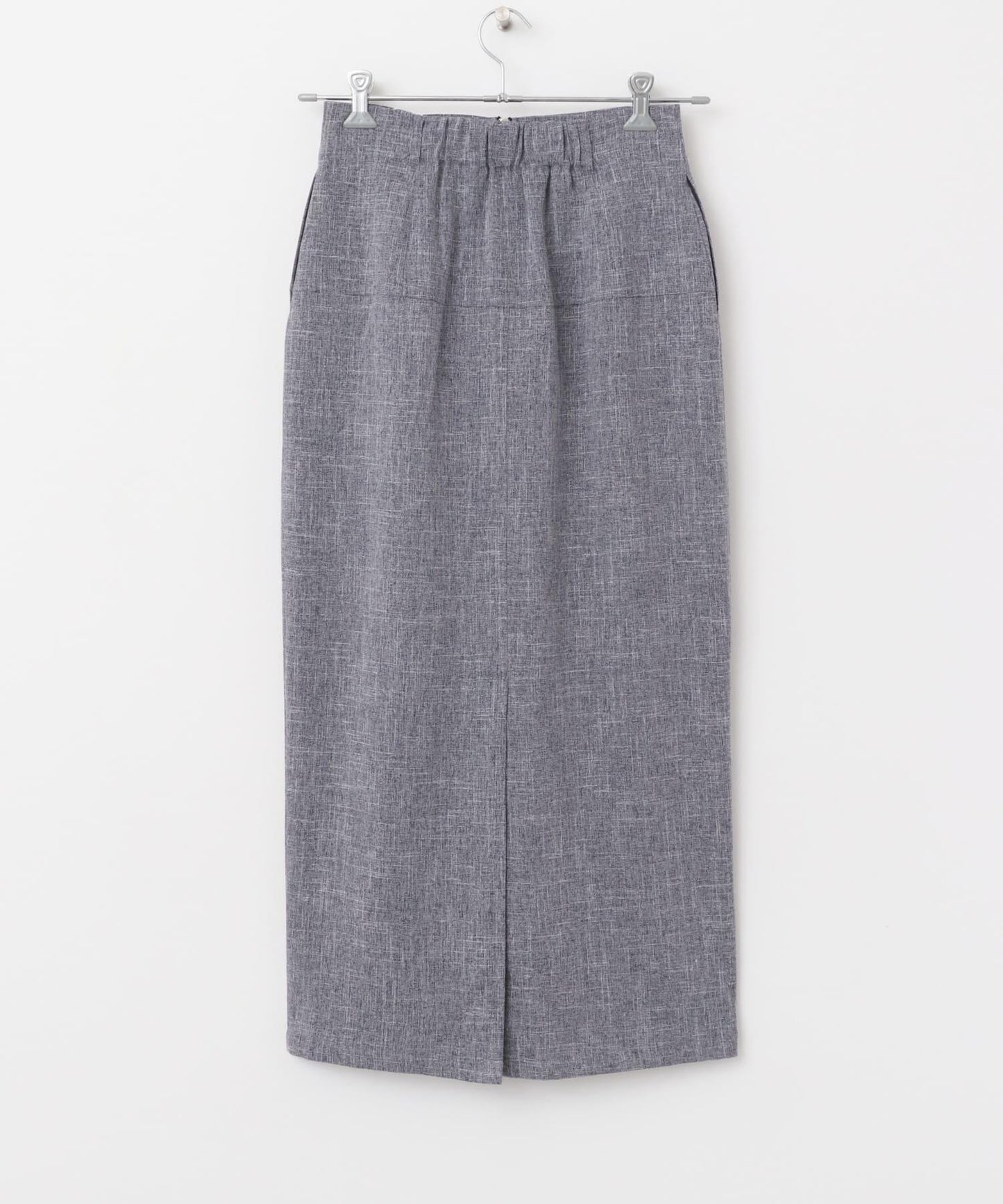 拉鍊裝飾高腰包臀裙