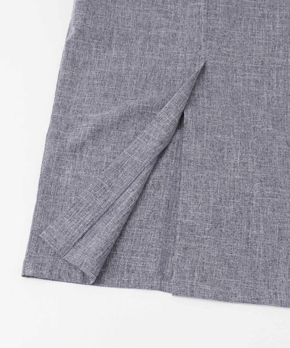 拉鍊裝飾高腰包臀裙