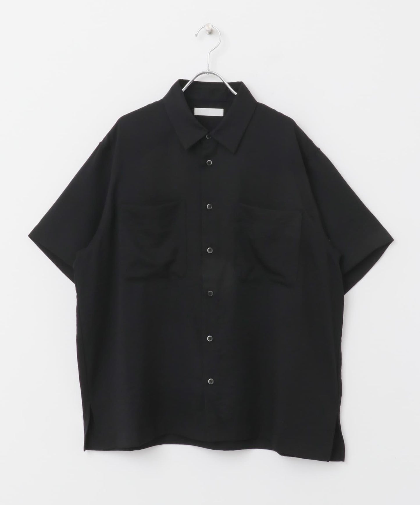 軟斜紋常規領短袖襯衫