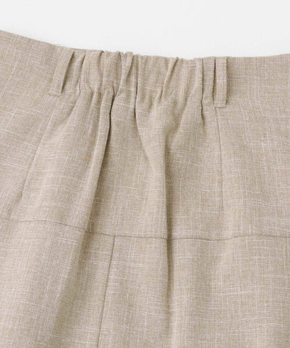 拉鍊裝飾高腰包臀裙