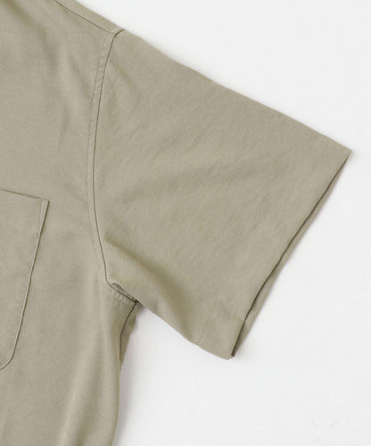 軟斜紋常規領短袖襯衫