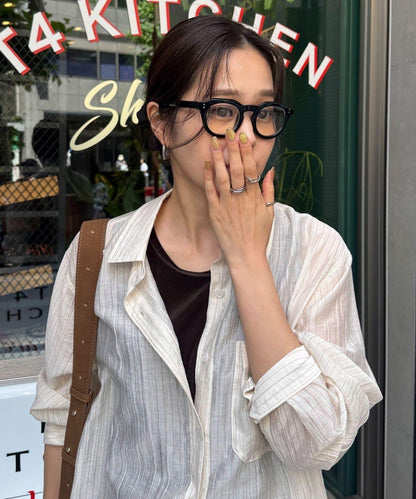 【haru精選】黑色粗框眼鏡