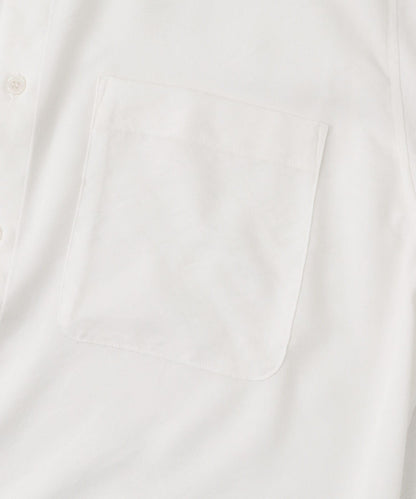 軟斜紋常規領短袖襯衫