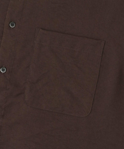 軟斜紋常規領短袖襯衫