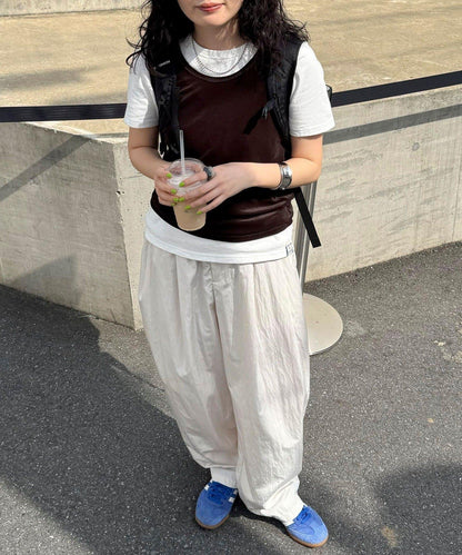 絨面背心