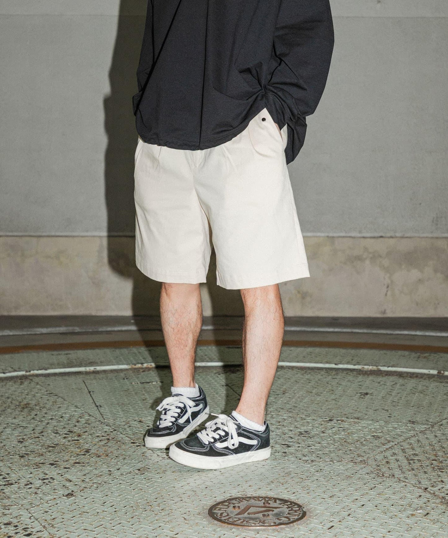 DAD休閒斜紋短褲