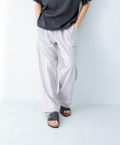 條紋休閒褲