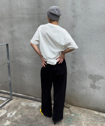/2尺寸【酸奶油】PW印花口袋T恤