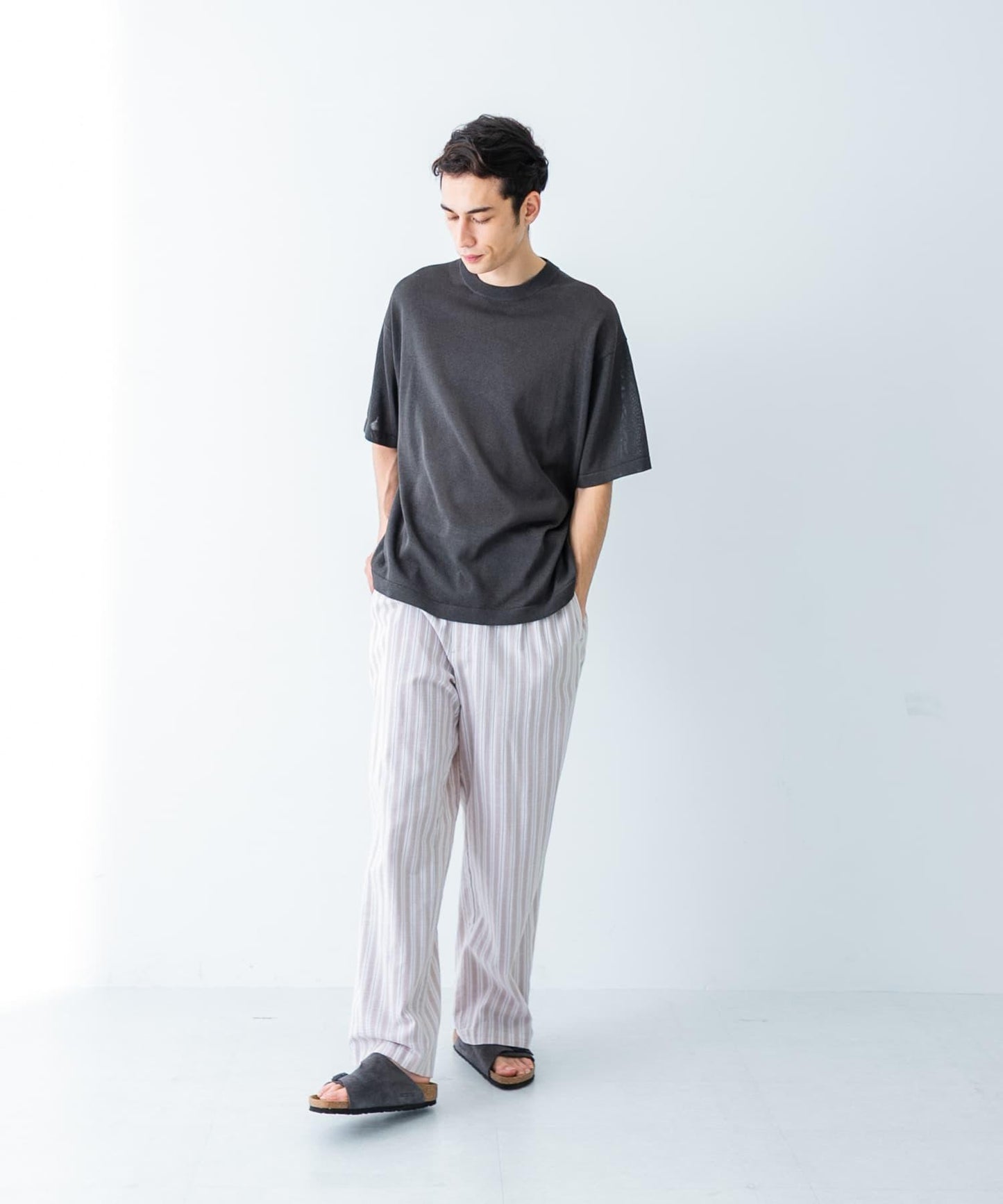 聯名款 crepuscule×UR Washi Knit Short-Sleeve T-shirts T恤
