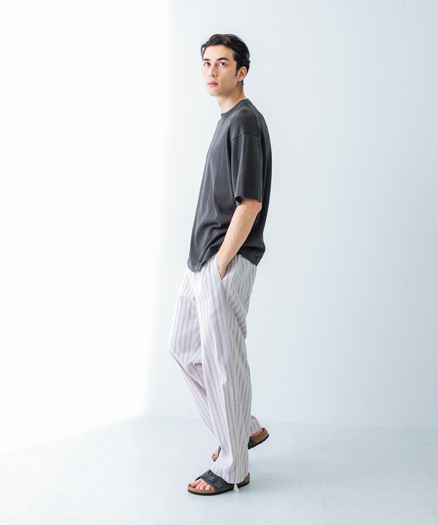 聯名款 crepuscule×UR Washi Knit Short-Sleeve T-shirts T恤