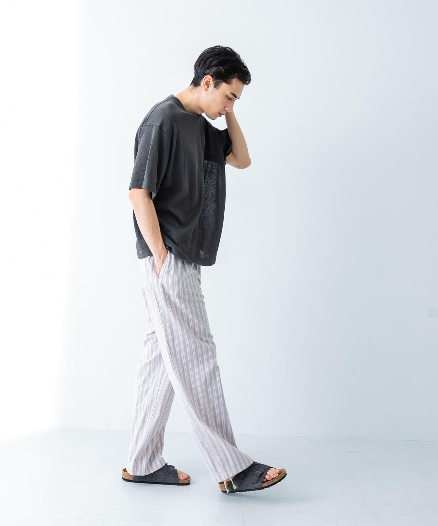 聯名款 crepuscule×UR Washi Knit Short-Sleeve T-shirts T恤