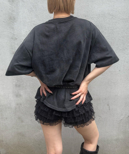 模版印花 口袋 PWステンシルプリント TEE T恤