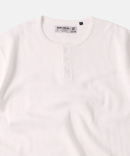 【酸奶油/酸奶油】華夫餅亨利圓領T恤 / 2尺碼