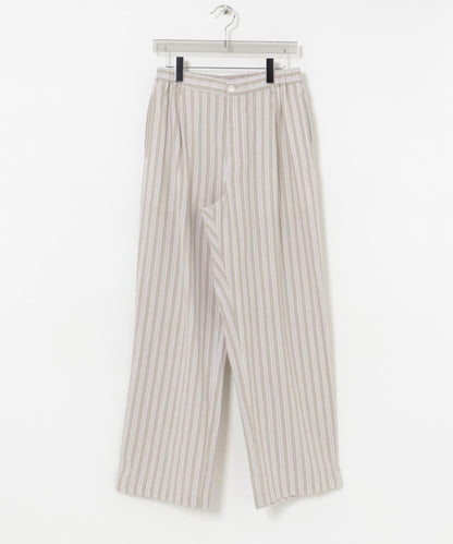 條紋休閒褲