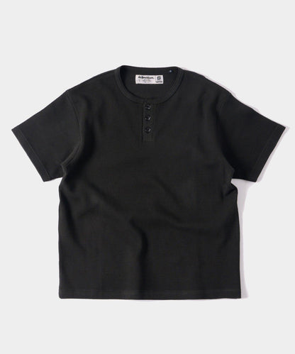 【酸奶油/酸奶油】華夫餅亨利圓領T恤 / 2尺碼