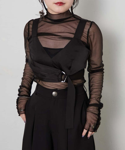 【Mavie..7】混搭風格上衣