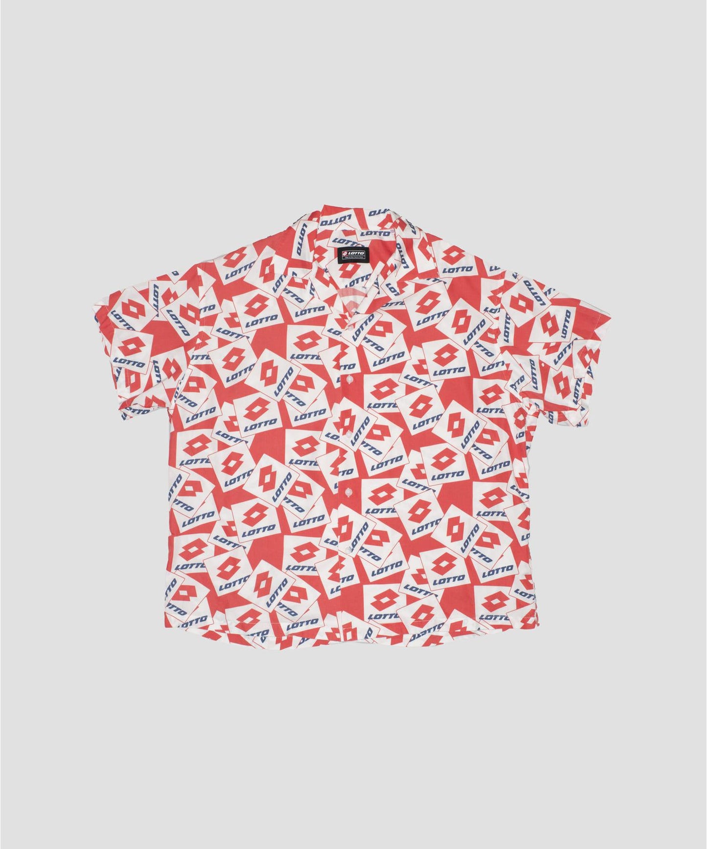 LOTTO LOGO PATTERNED O/C SHIRTS