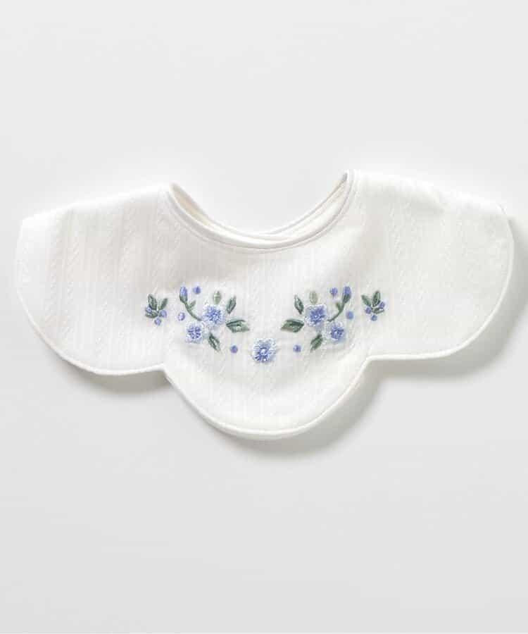 花刺繡圍嘴