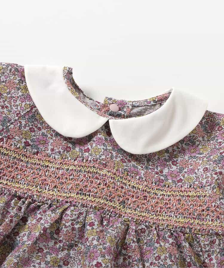 花紋荷葉邊刺繡套裝