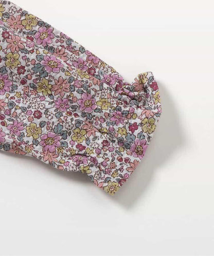 花紋荷葉邊刺繡套裝
