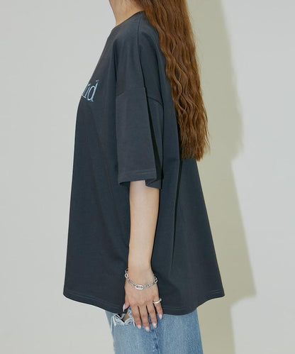 狗 刺繡 標誌 T恤