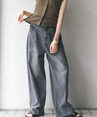 2尺碼可選抽繩牛仔褲