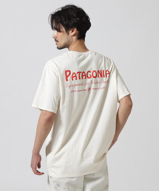Patagonia/巴塔哥尼亞 男士 水民 有機口袋 T恤