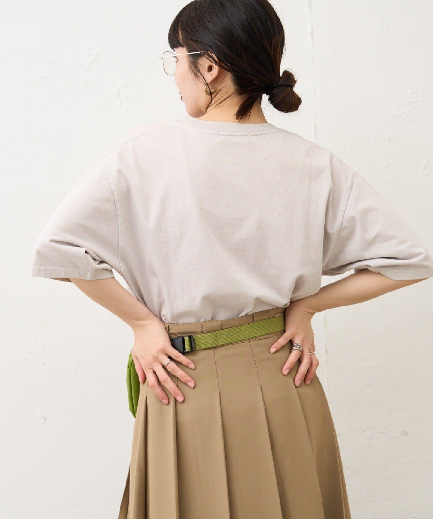 【男女通用】酸洗標誌T恤