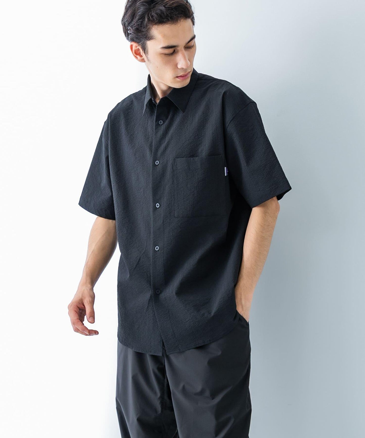 『聯名』THOUSAND MILE×UR 可機洗抽繩襯衫