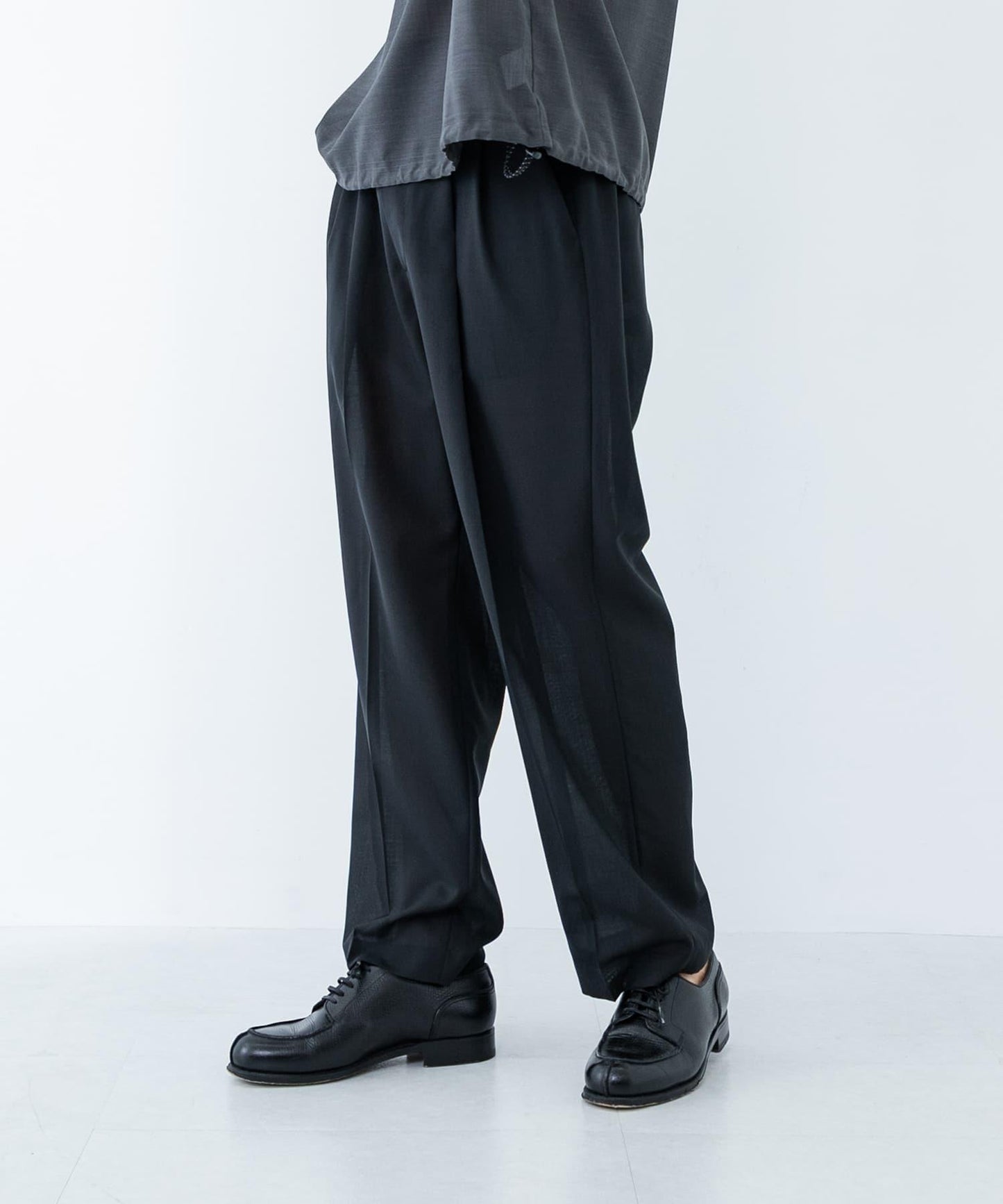 可水洗羊毛精紡西裝褲