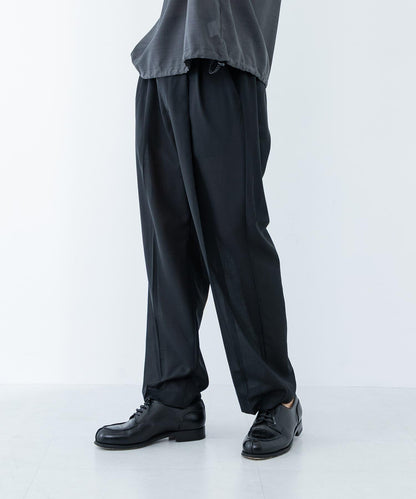 可水洗羊毛精紡西裝褲