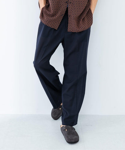 可水洗羊毛精紡西裝褲