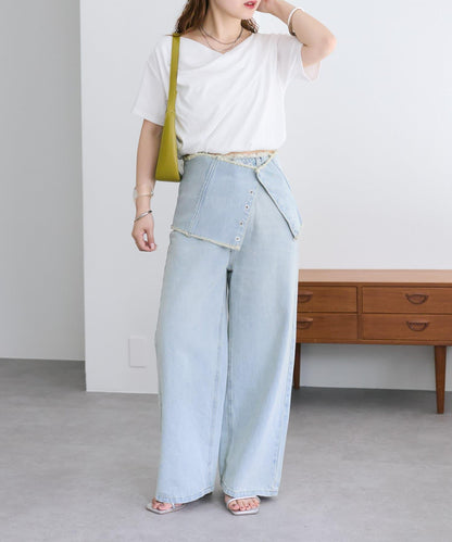 mystic 露肩設計T恤