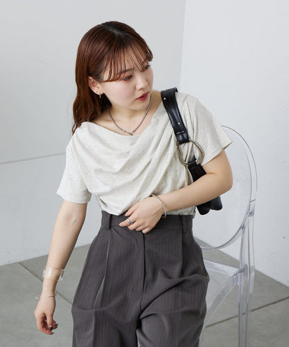 mystic 露肩設計T恤