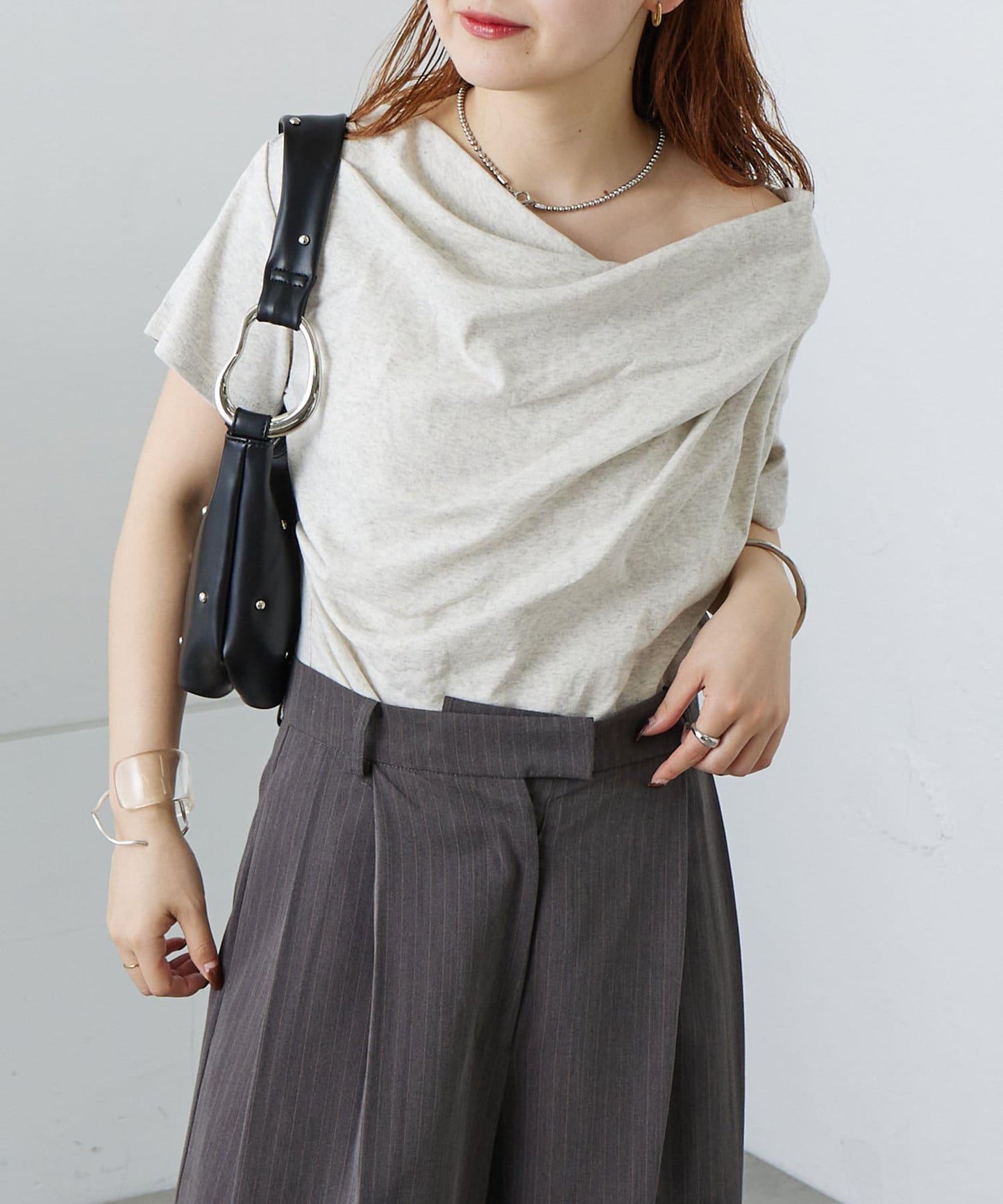 mystic 露肩設計T恤