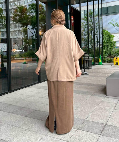 【帕爾克羅限定】(PON寺計劃)科技亞麻短袖襯衫夾克