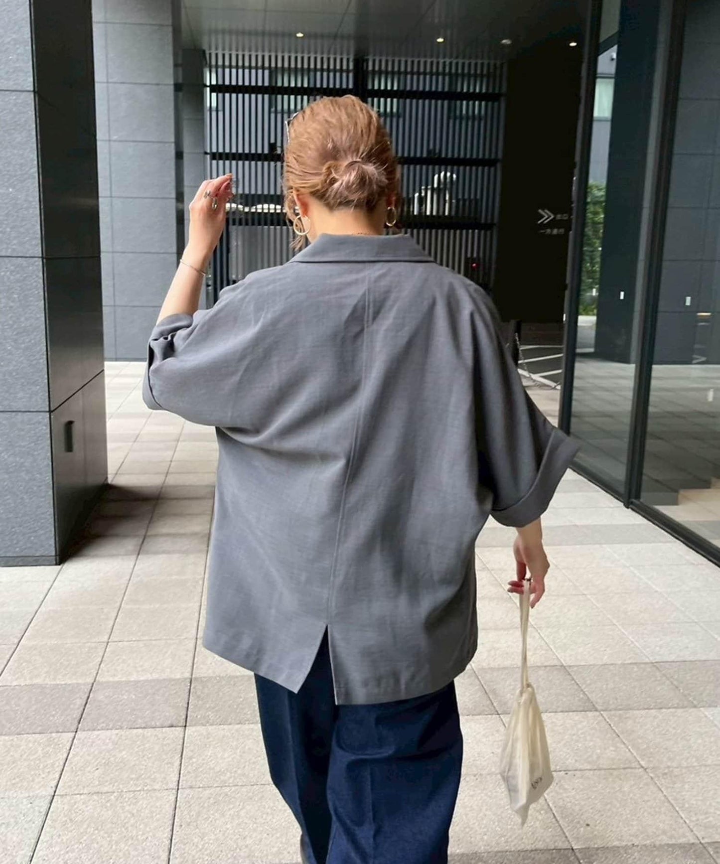 【帕爾克羅限定】(PON寺計劃)科技亞麻短袖襯衫夾克
