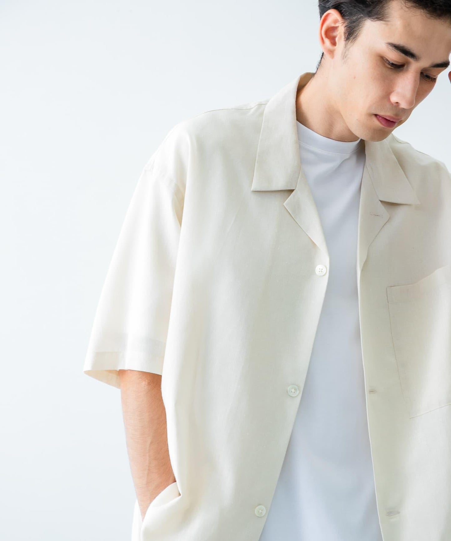 『UR TECH DRYLUXE』高機能亞麻襯衫夾克